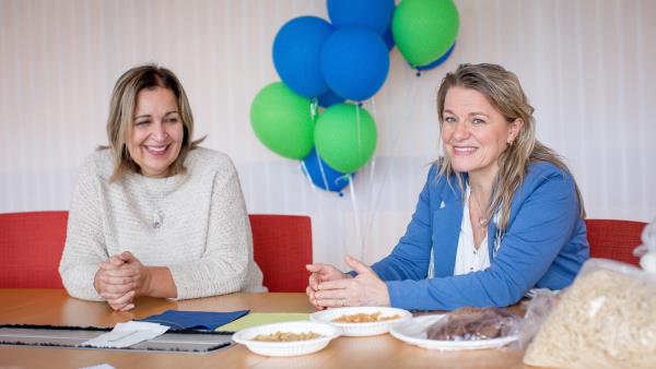 Laura Gill Martens og Janne Årsvoll i AM Nutrition