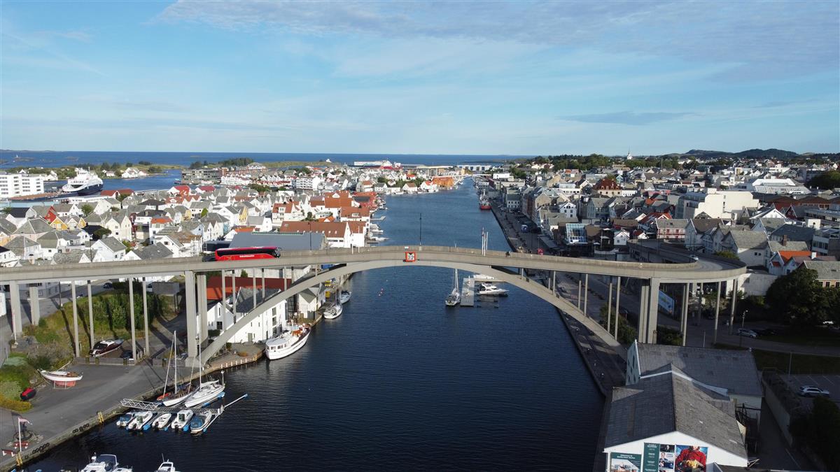Nå starter omfattende vedlikehold av Risøy bru - Rogaland fylkeskommune