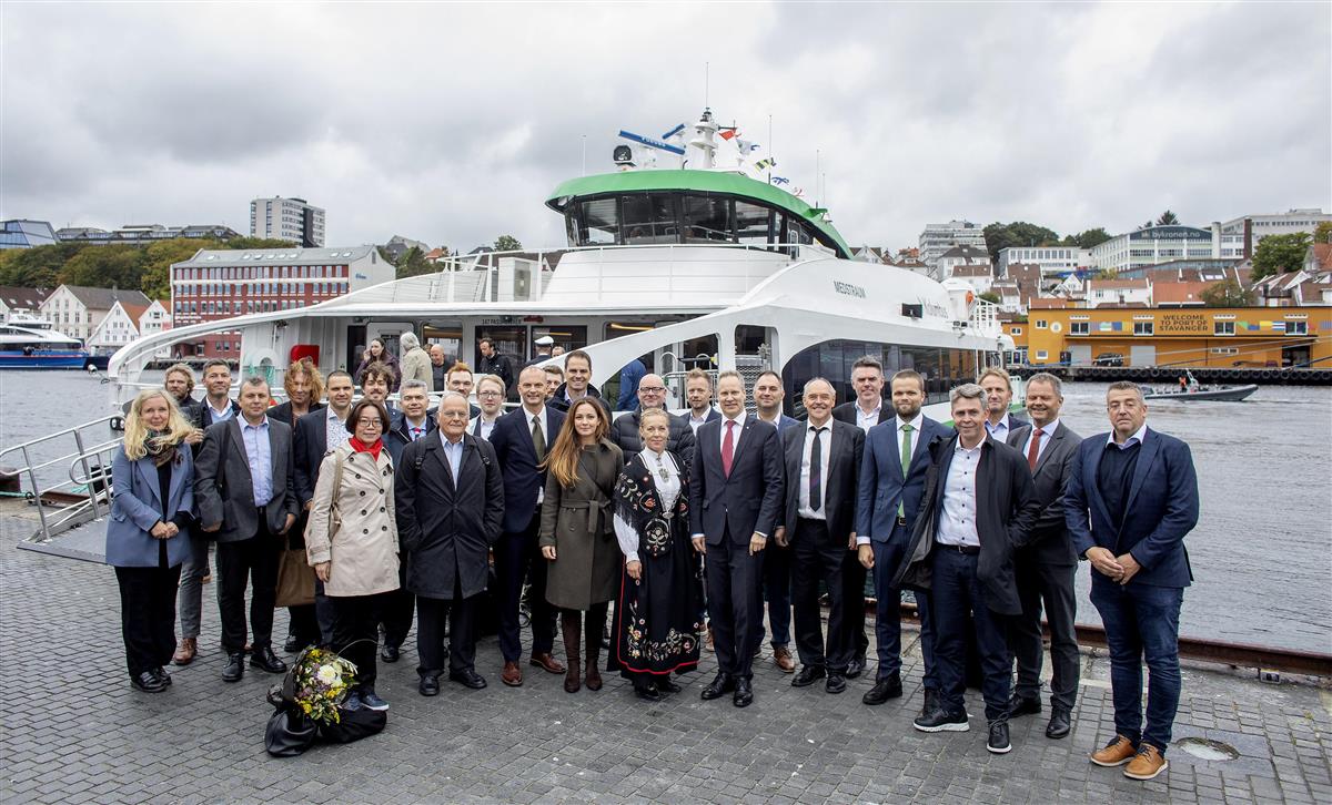 Dåp MS "Medstraum" i Stavanger 22. september 2022 - Klikk for stort bilde