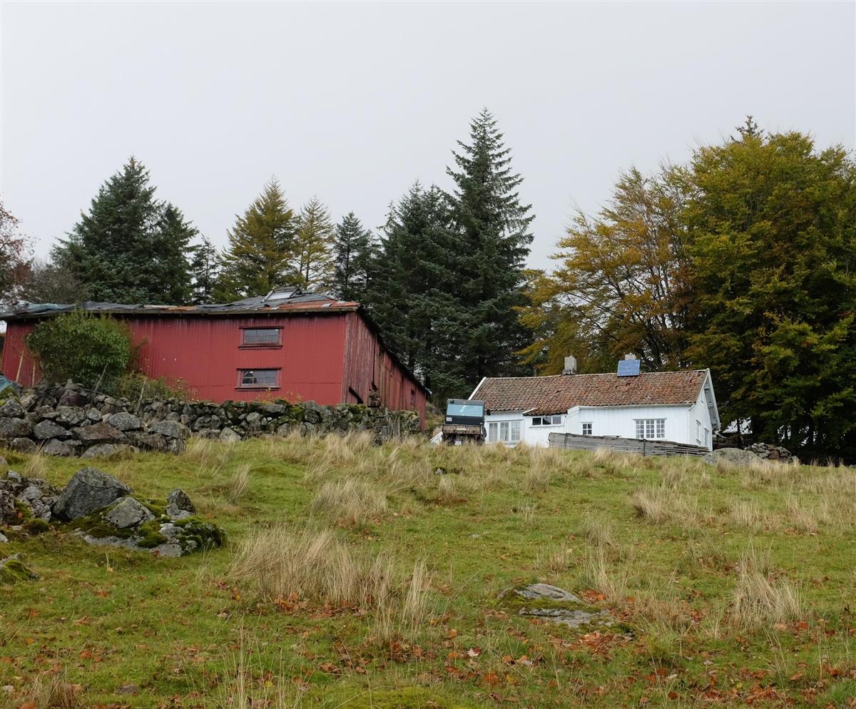 Grindverksløa ved Homse gård på Ognaheia i Hå, verneverdig bygning - Klikk for stort bilde