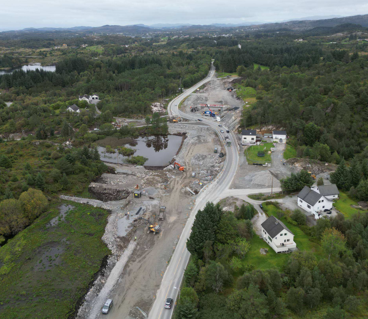 drone foto - Klikk for stort bilde