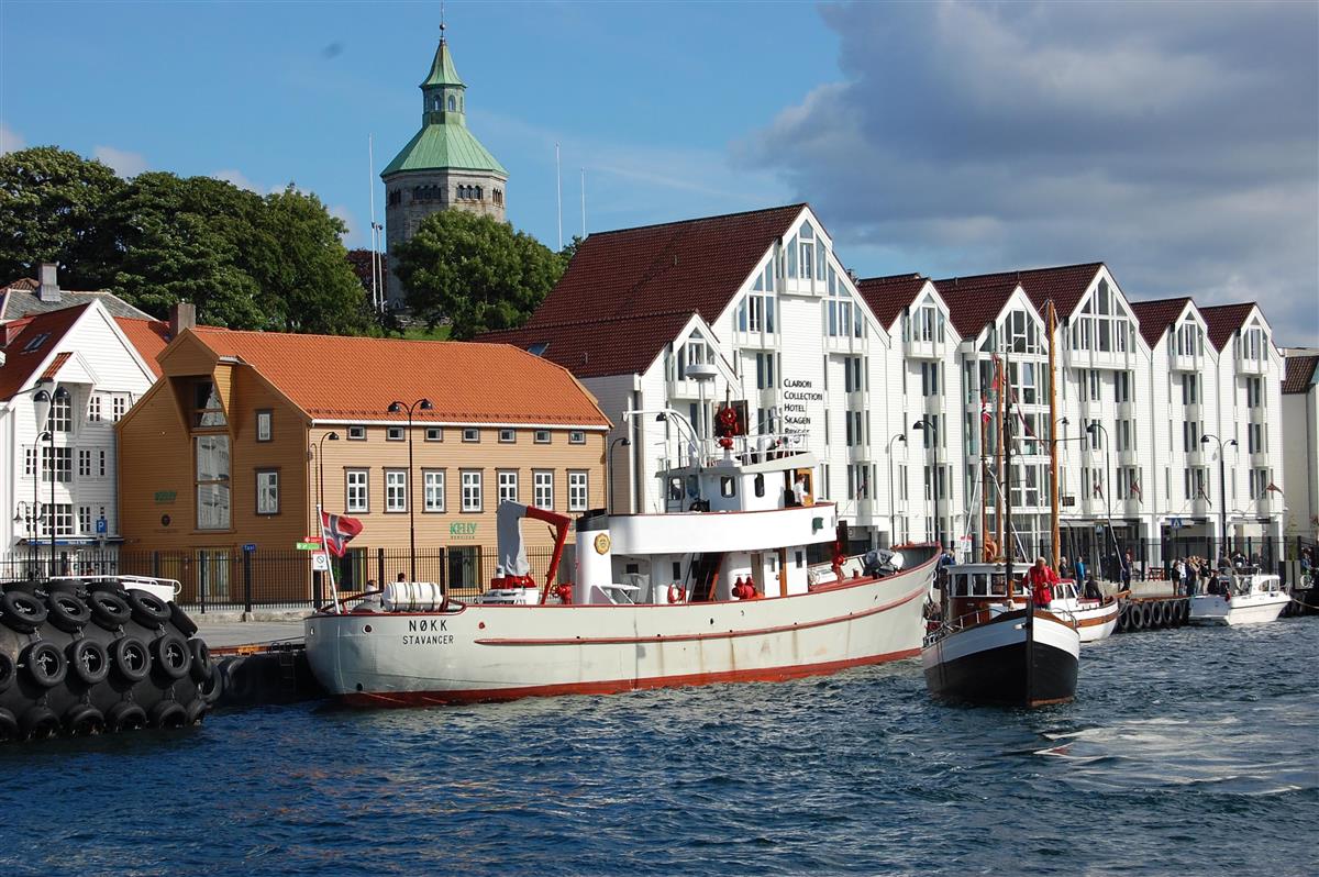 Brannbåten Nøkk får støtte til fartøyvern - Klikk for stort bilde
