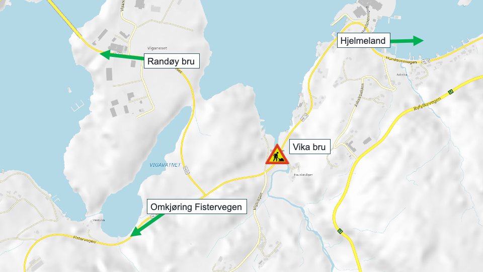 kart - Klikk for stort bilde