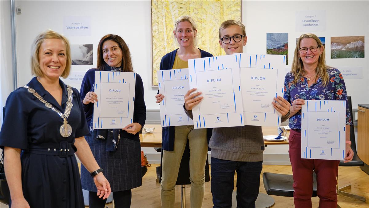 Vinnere av fotokonkurransen klimaendringer i Rogaland - Klikk for stort bilde